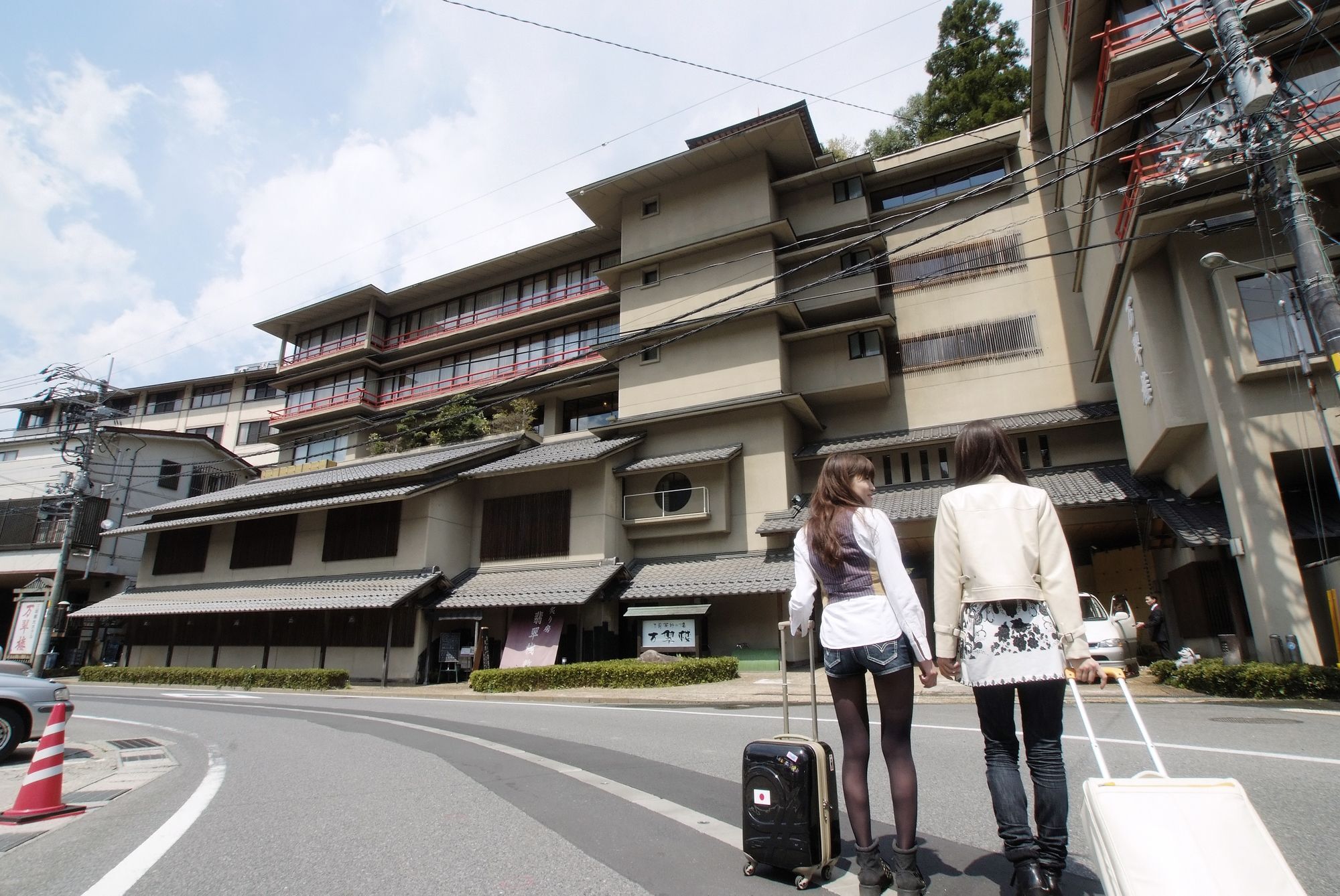 Mansuirou Hotel Misasa Exterior photo